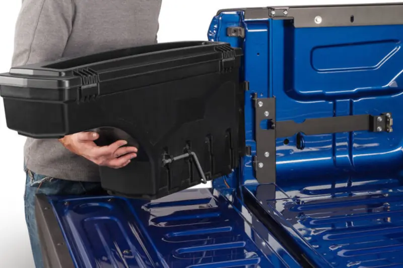 Swing Case SC302D truck bed toolbox for RAM 1500 driver side